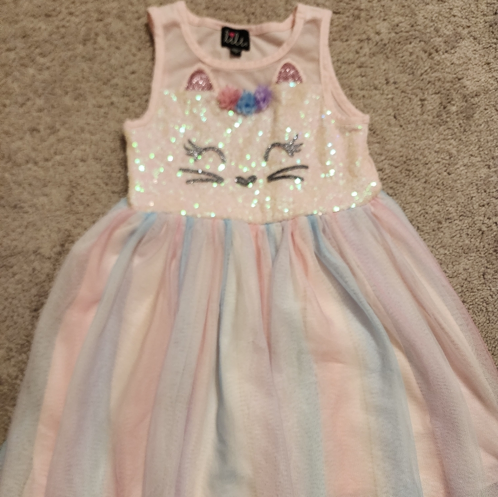 Unicorn Dress Kids Size 6